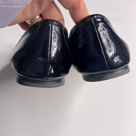MICHAEL Michael Kors Black Patent Leather Flats - Picture 4 of 6